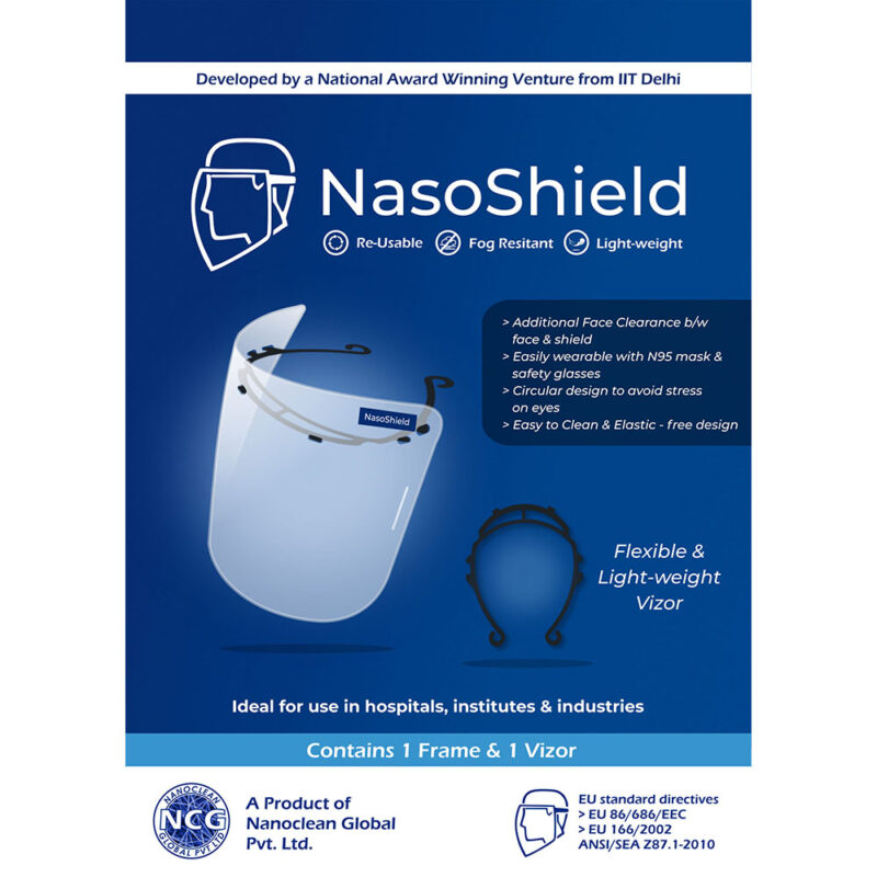 NasoShield | Nanoclean Reusable Face Shield