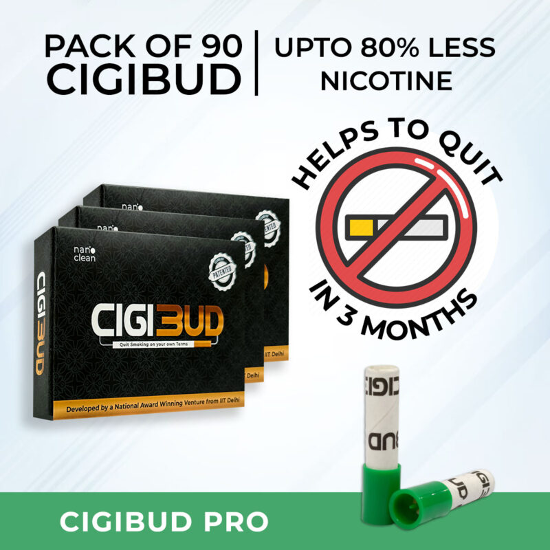 Nanoclean cigarette filters buds - Pack of 30 CIGIBUD